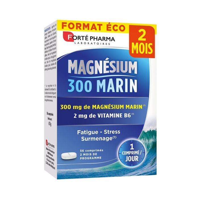 Forte Pharma magnesium marin 300mg 56 comprimes