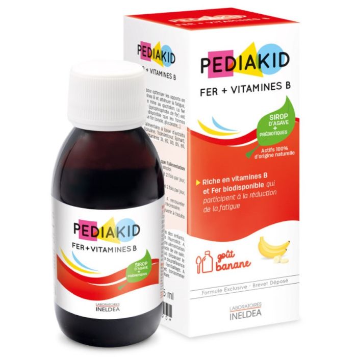 PEDIAKID FER-VITAMINES B 125ML