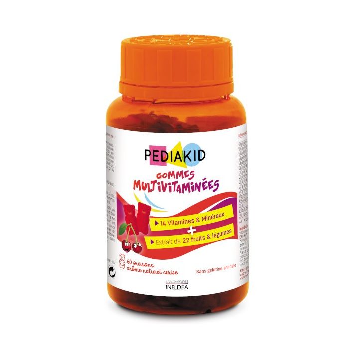 Pediakid gommes multivitaminees x 60 gommes