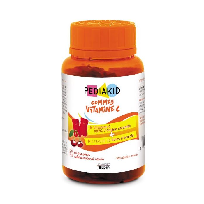 Pediakid gommes vitamine c - 60 gommes