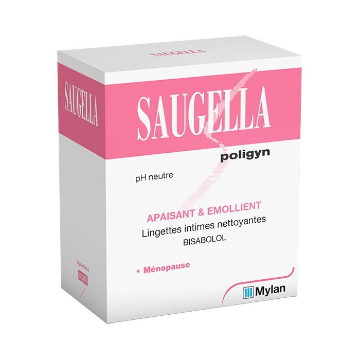 SAUGELLA POLIGYN LINGETTES INTIMES PH NEUTRE x 10