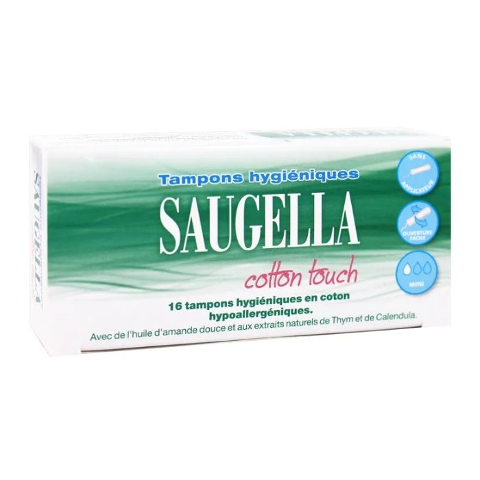 Saugella Cotton Touch 16 Tampons Hygiéniques Mini