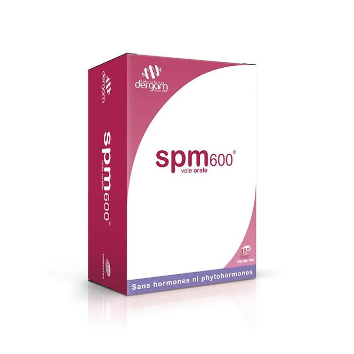 DERGAM SPM 600 - 180 capsules