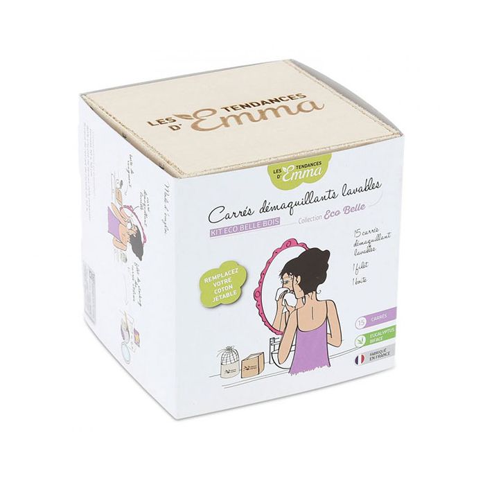 Les tendances d'Emma kit ECO belle bois Eucalyptus BIO biface