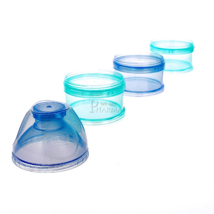 Dodie boite doseuse de lait bleu