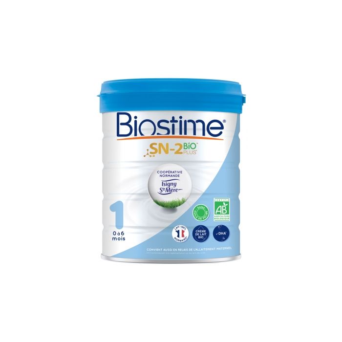 Biostime sn-2 bio plus 1er age de 0 a 6 mois 800 g