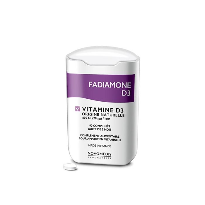 FADIAMONE Vitamine D3 - 90 comprimés