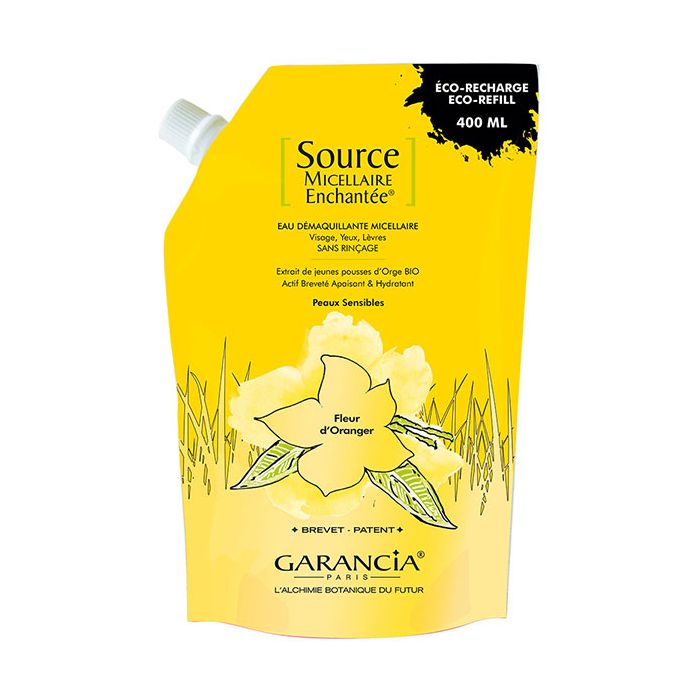 GARANCIA Source Micellaire Enchantée Fleur d'Oranger ECO-RECHARGE 400ml