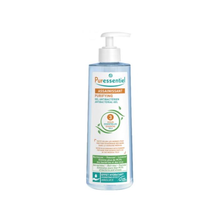 Puressentiel Assainissant Gel Hydroalcoolique 500ml photo de face
