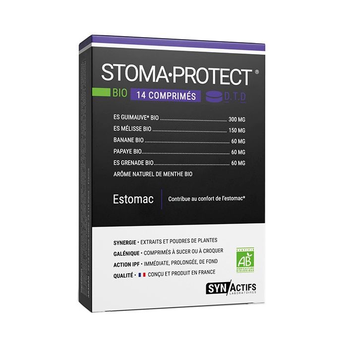 Synactifs stomaprotect bio - 14 comprimes