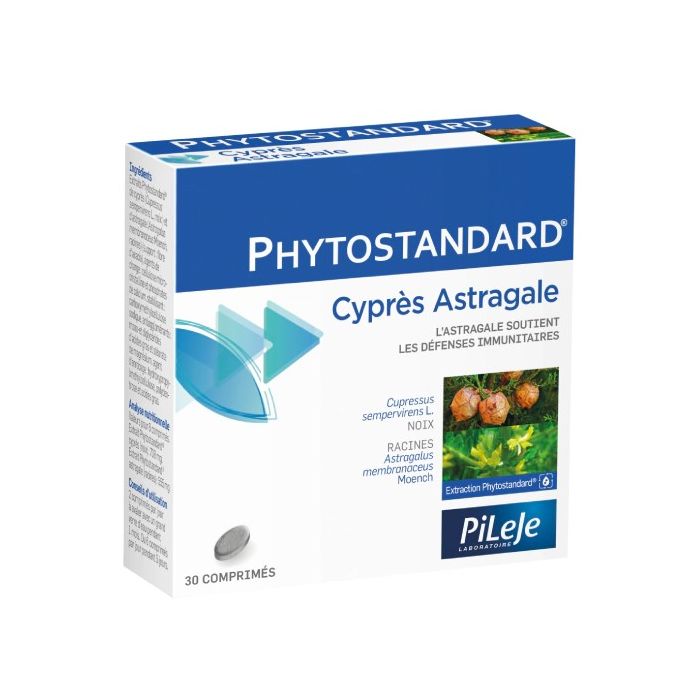 Pileje phytostandard cypres - astragale 30 comprimes