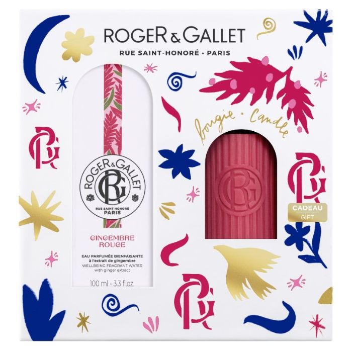 Roget & Gallet Coffret Eau Parfumés Gingembre Rouge 100ml