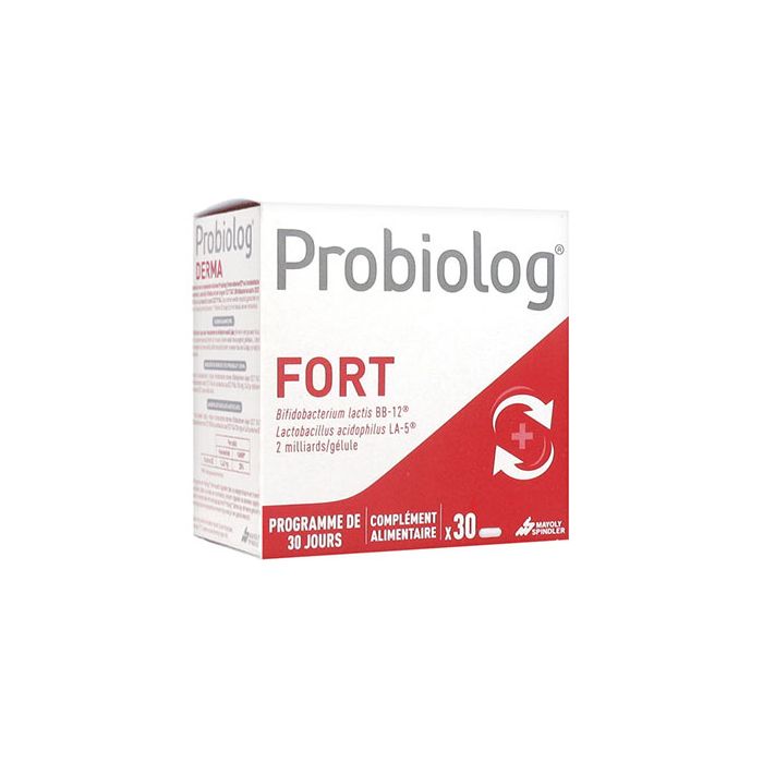 Probiolog fort 30 gelules probiotiques