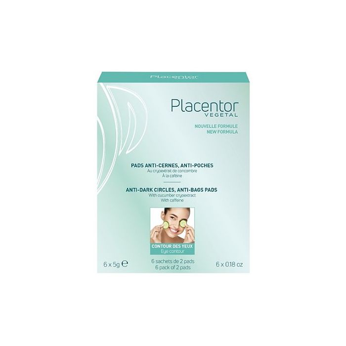 PLACENTOR VEGETAL Pads anti-cernes anti-poches 6x3g
