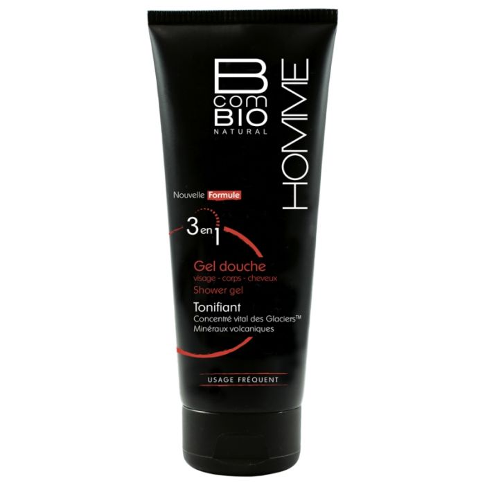 GEL DOUCHE 2 EN 1 TONIFIANT HOMME BCOMBIO 200ML