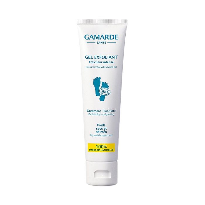 Gamarde gel exfoliant fraicheur intense pieds 100g