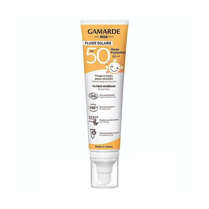 GAMARDE Bébé Lait Solaire SPF50 Haute Protection 100ml