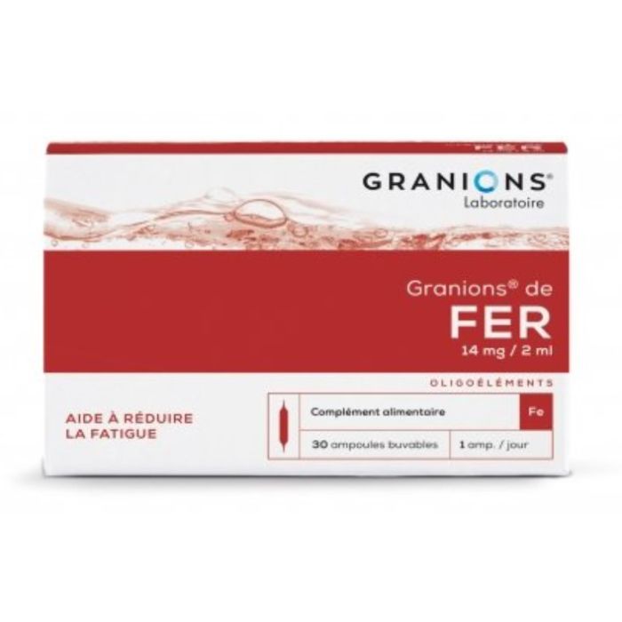 Granions Fer 30 Ampoule Buvable