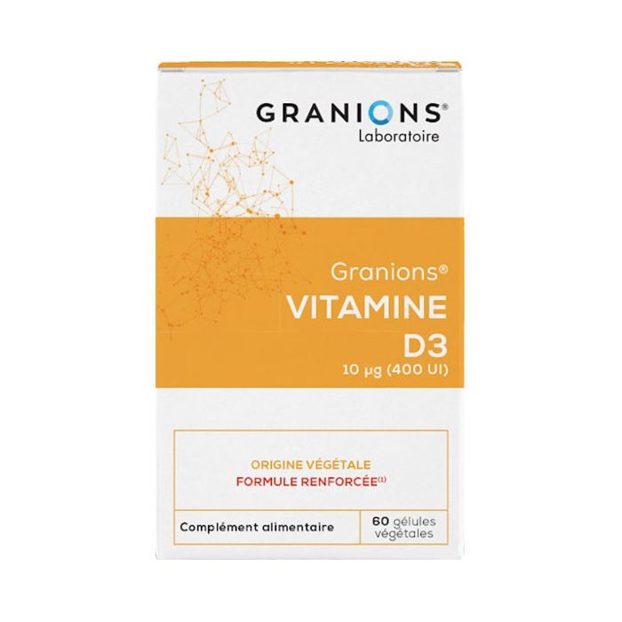 GRANIONS Vitamine D3 - 60 gélules