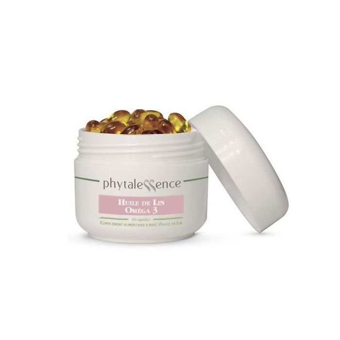 Phytalessence huile de lin omega 3 - 60 capsules