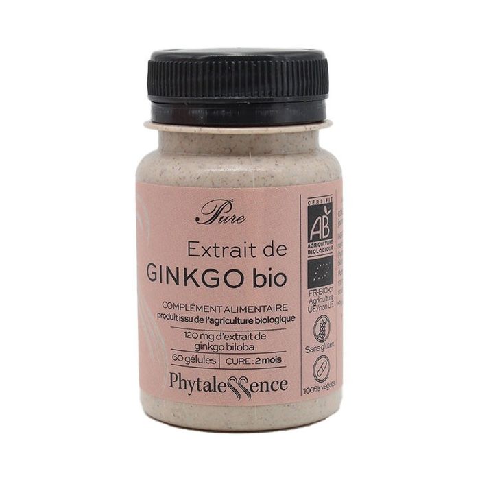 PHYTALESSENCE Ginkgo BIO 60 gélules