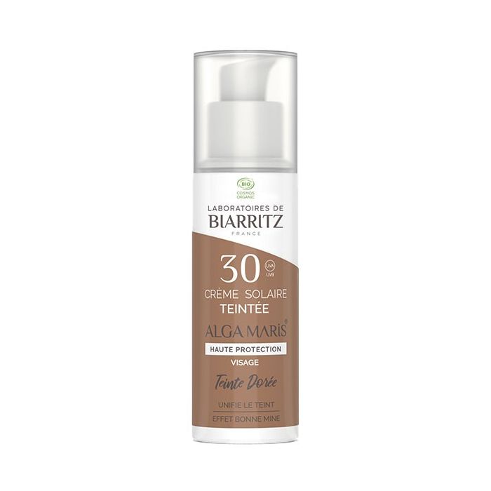 Laboratoires de Biarritz Crème Solaires Teintée SPF30 Beige Bio 50ml