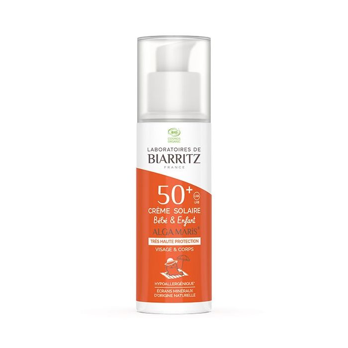 Laboratoires de biarritz creme solaire enfant spf50+ bio 50ml