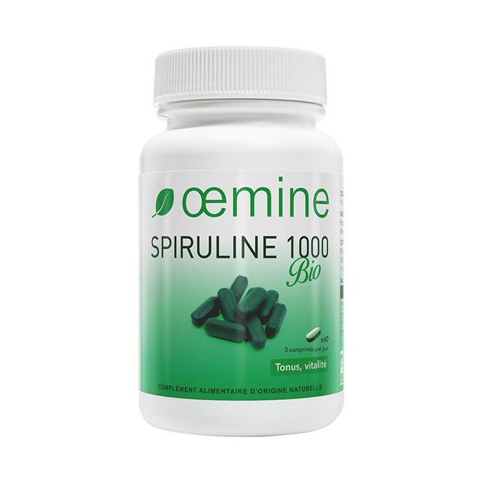 OEMINE SPIRULINE 1000MG BOITE DE 60
