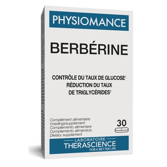 Physiomance Berberine 30 Comprimés