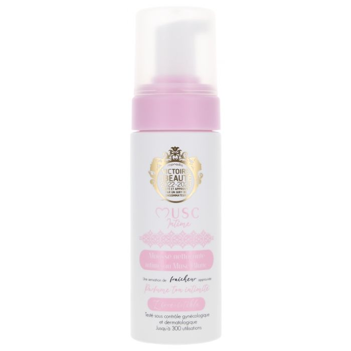 Musc Intime Mousse Intime Nettoyante au Musc Blanc 150ml