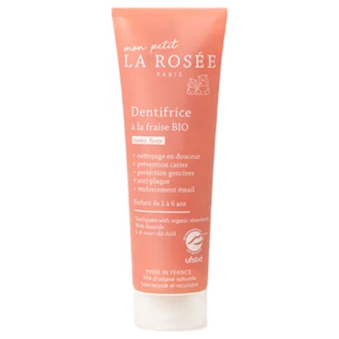 La Rosee Dentifrice Enfant Fraise Bio 50ml