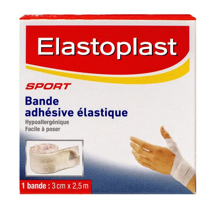Elastoplast bande adhesive elastique 3 cm x 2.5 m - maintien et confort