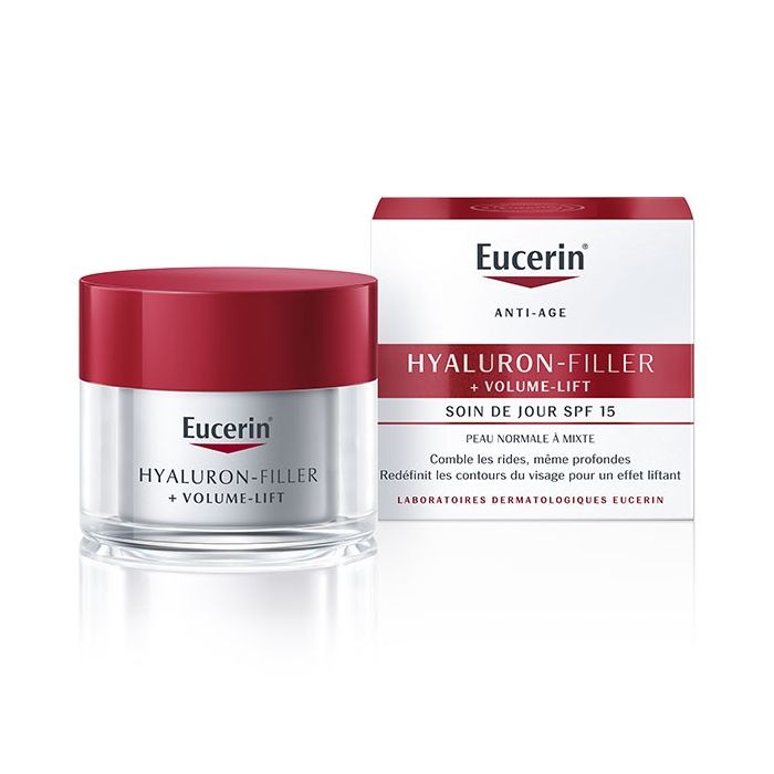 EUCERIN Hyaluron-Filler + Volume-Lift Soin de JOUR SPF15 - 50ml