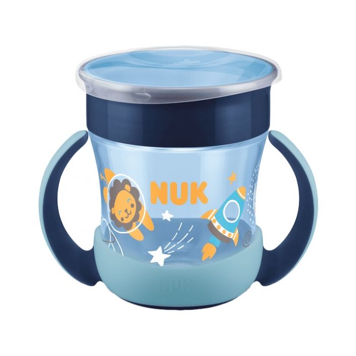 NUK Mini Magic Cup Night Tasse 160ml Bleu +6M