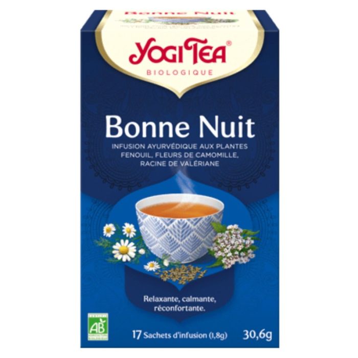 Yogi tea bonne nuit - infusion ayurvedique 17 sachets