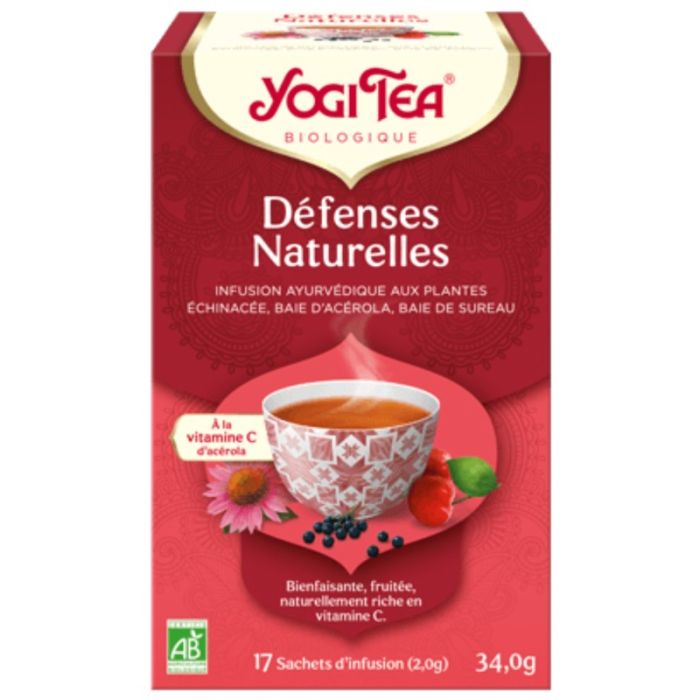 Yogi tea defenses naturelles sachet x17