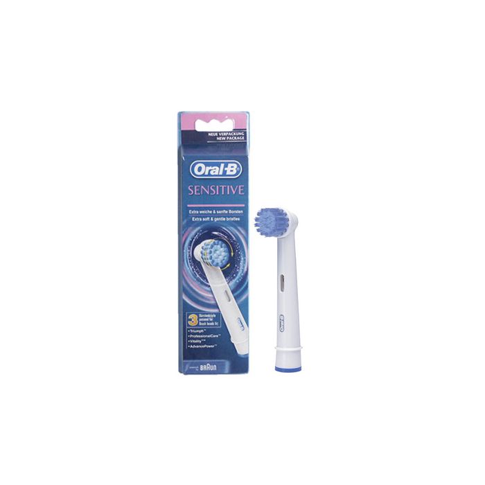 Oral b brossette sensible ultra fine recharge x3 - soins buccaux