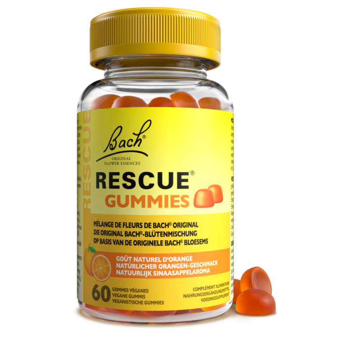 Fleurs de Bach Rescue Gummies Goût Orange