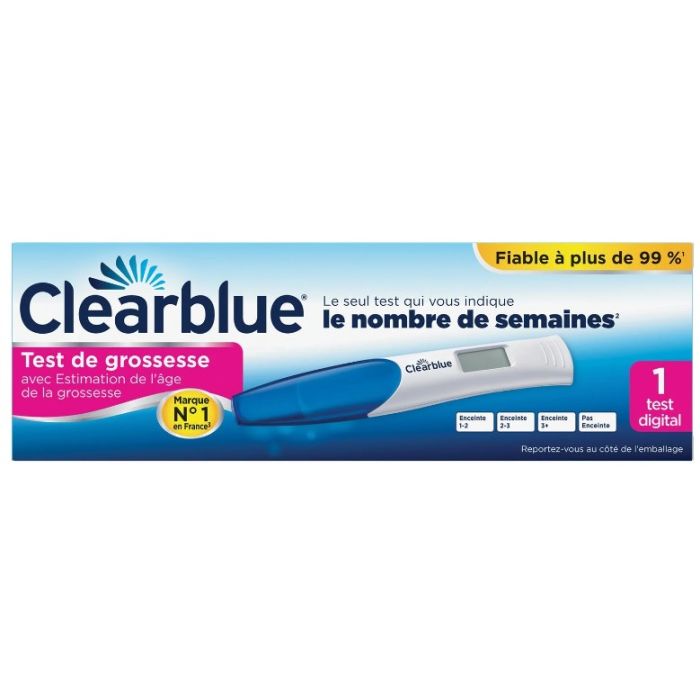 TEST DE GROSSESSE DIGITAL CLEARBLUE