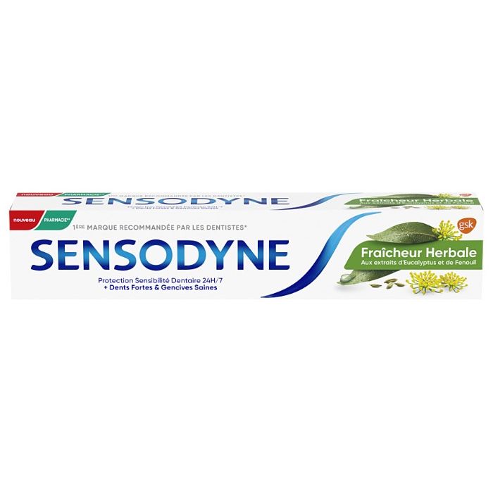 sensodyne Dentifrice eucalyptus fraicheur 75ml