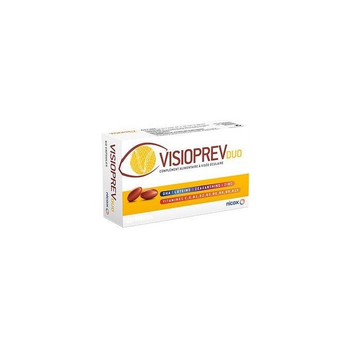 VISIOPREV DUO Complément Alimentaire à visée oculaire 180 capsules