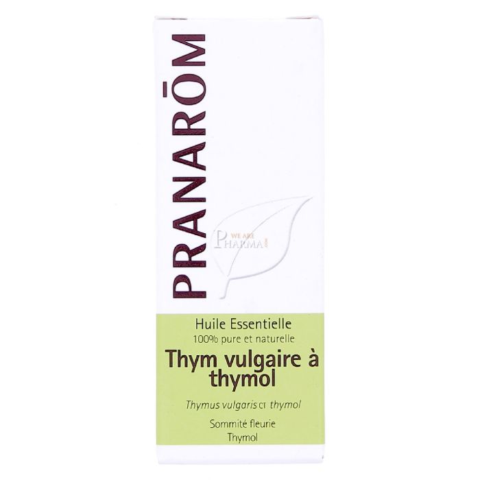 HUILE ESSENTIELLE THYM VULGAIRE A THYMOL PRANAROM 10ML