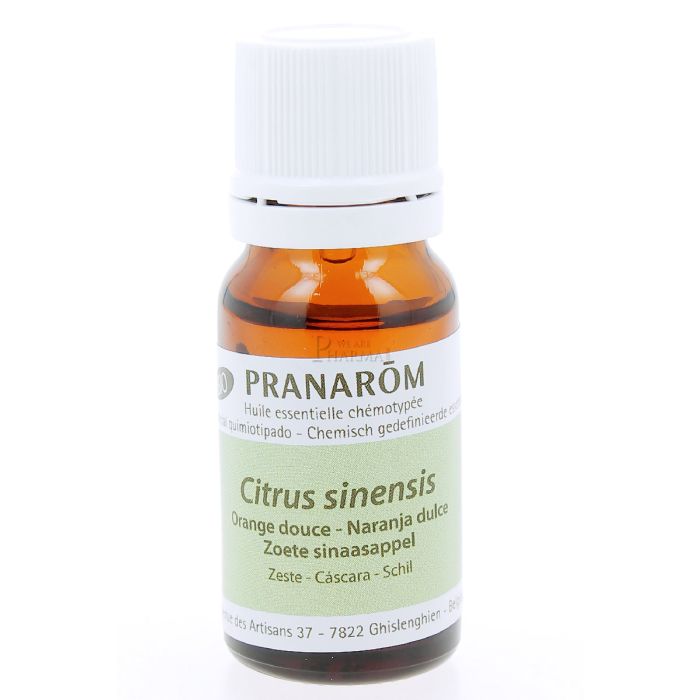 Huile essentielle orange douce bio pranarom 10ml