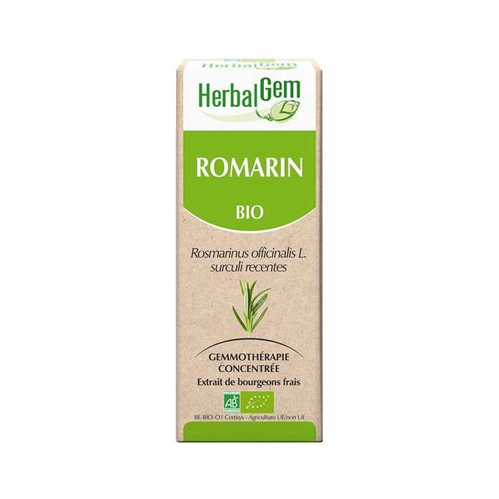 Herbalgem romarin jeunes pousses bio 30ml