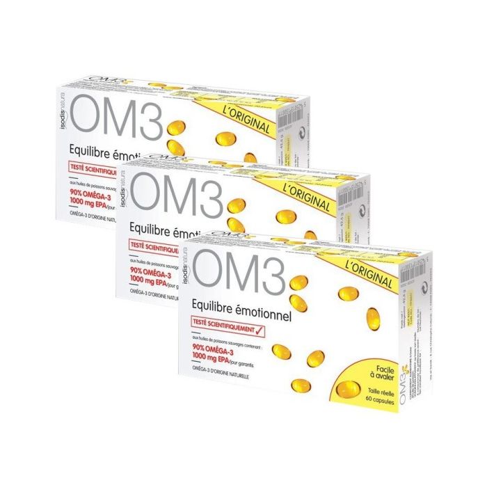 ISODISNATURA OM3 EQUILIBRE EMOTIONNEL 180 CAPSULES