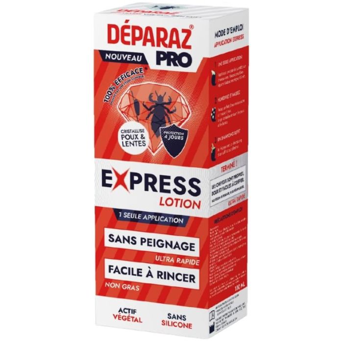 Deparaz Pro Express Lotion Anti-Poux et Lentes 100ml 