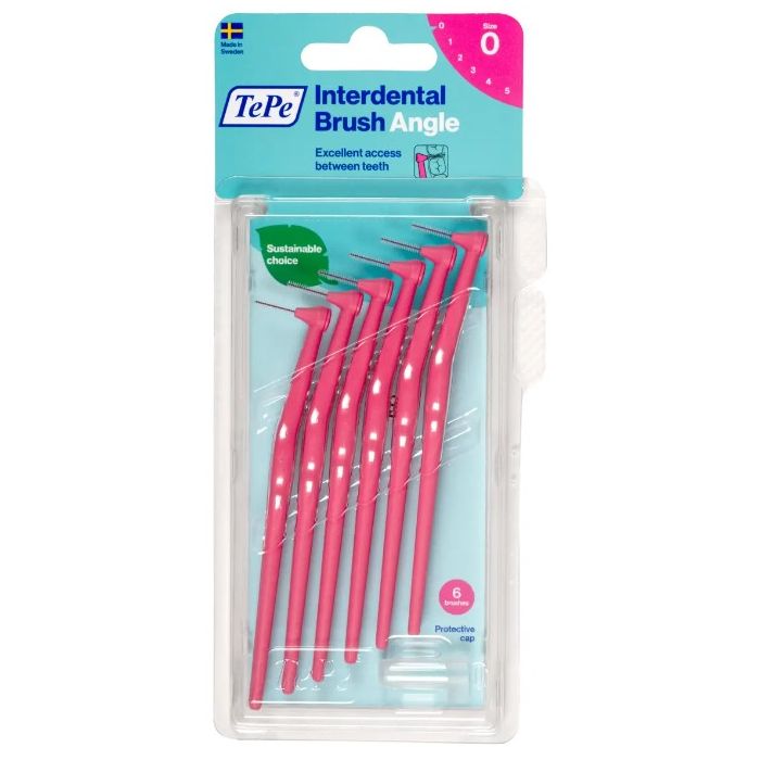 TEPE ANGLE BROSSETTES INTERDENTAIRES 0,4MM ROSE
