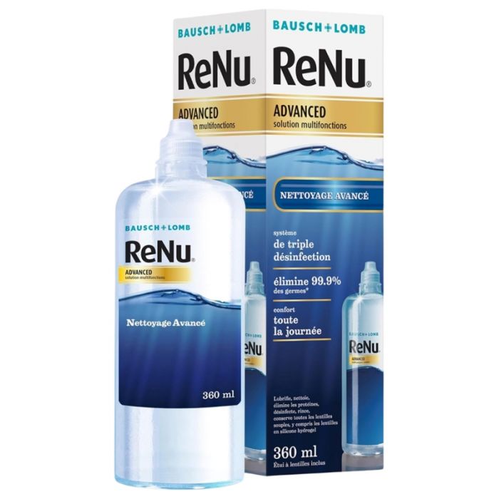 Renu Advanced Solution Multifonction Lentille Triple Desinfection 360ml
