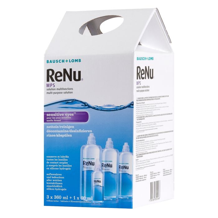 Renu pack eco mps yeux sensibles 3x355ml