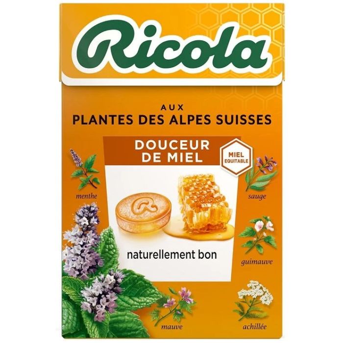 Ricola Douceur de Miel Bonbon 50g